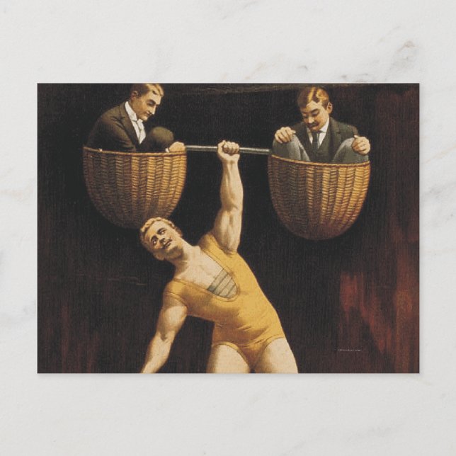 Postal Escuela Secundaria Superior de Halterofilia (Anverso)