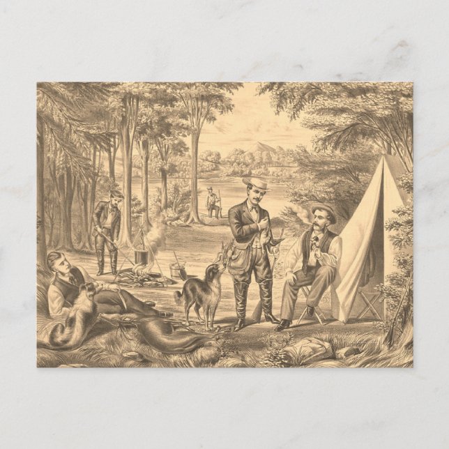 Postal Escuela Secundaria TEE Camping (Anverso)