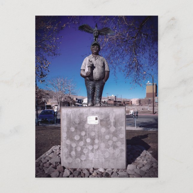 Postal Escultura de Arte Público (Anverso)