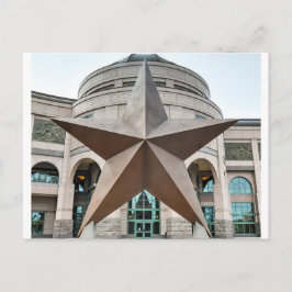 Postal Escultura de estrella gigante en el Museo de la Hi