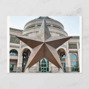 Postal Escultura de estrella gigante en el Museo de la Hi