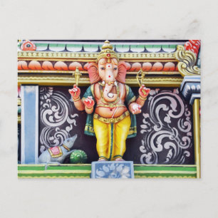 Postal Escultura de Ganesh Idol