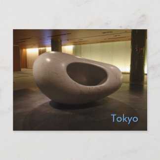 Postal Escultura de Tokio
