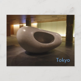 Postal Escultura de Tokio