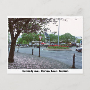 Postal Escultura del Árbol de la Vida, pueblo de Carlow I