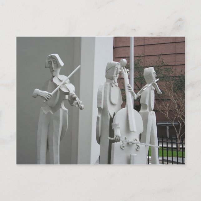 Postal Escultura musical (Anverso)