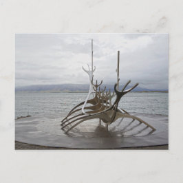 Postal Escultura Sun Voyager, Reykjavik, Islandia