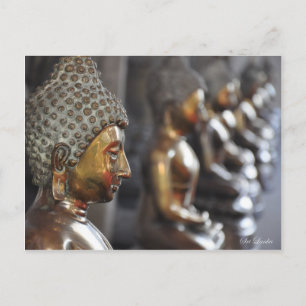 Postal Esculturas de Buda