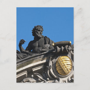 Postal Esculturas en la Real Academia de Arte, Dresde