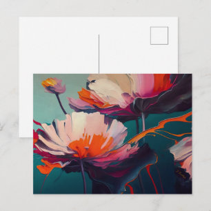 Postal Esencia del jardín III – Movimiento floral luminos