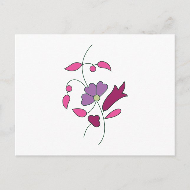 Postal Esenciales de bodas elegantes | Verano y Año (Anverso)