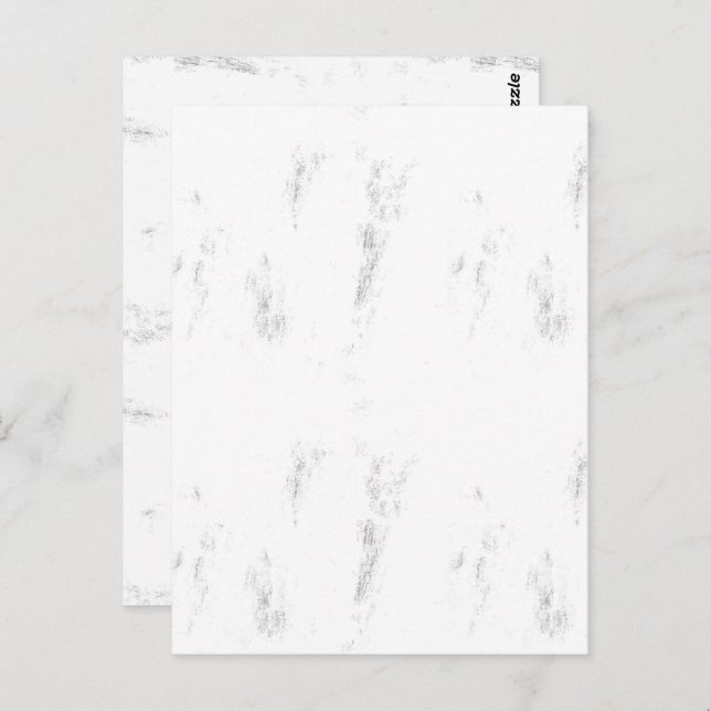 Postal Esenciales de bodas elegantes | Verano y Año (Anverso / Reverso)