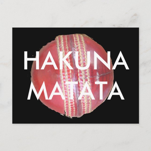 Postal Esfera del maestro de la jugada: una bola de crick (Anverso)