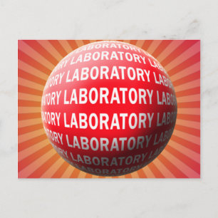 POSTAL ESFERA LABORAL 'O SANGRE - LOGO LABORATORIO