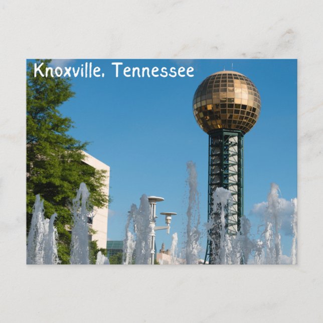 Postal esfera solar en knoxville tennessee (Anverso)