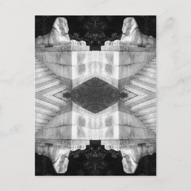 Postal Esfinge de Londres (Anverso)