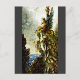 Postal Esfinge victoriosa de Gustave Moreau