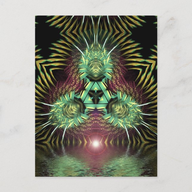 Postal esfinxosis Postcard (Anverso)