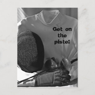 Postal Esgrima de esgrima