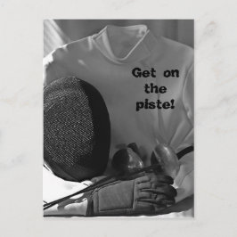 Postal Esgrima de esgrima