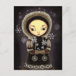 Postal Eskimo chica