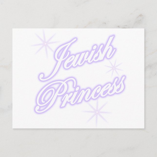 Postal Eslavanda de la princesa judía (Anverso)