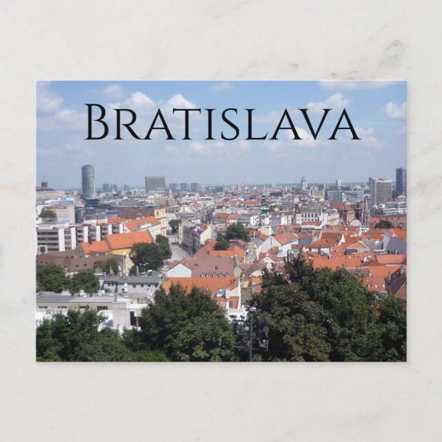 Postal eslovaquia de bratislava (Anverso)