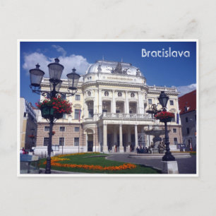 Postal eslovaquia de teatro de bratislava