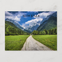 Eslovenia, fotografía panorámica con Alpes