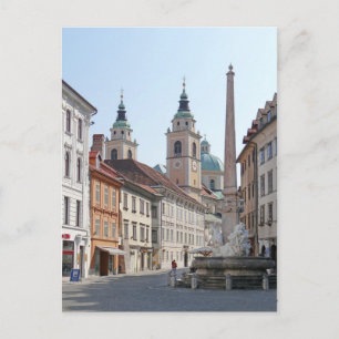 Postal Eslovenia - Ljubljana - Fuente Carniole (1751)