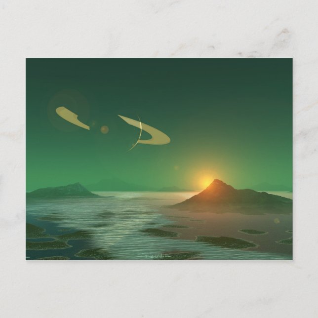Postal Esmeralda (Anverso)
