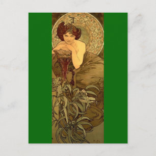 Postal Esmeralda - Art Nouveau