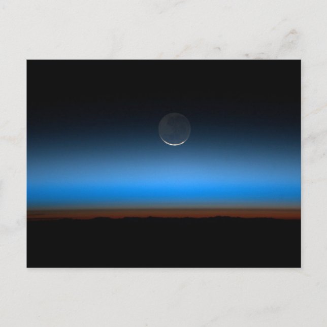 Postal espacial Moon From Space (Anverso)