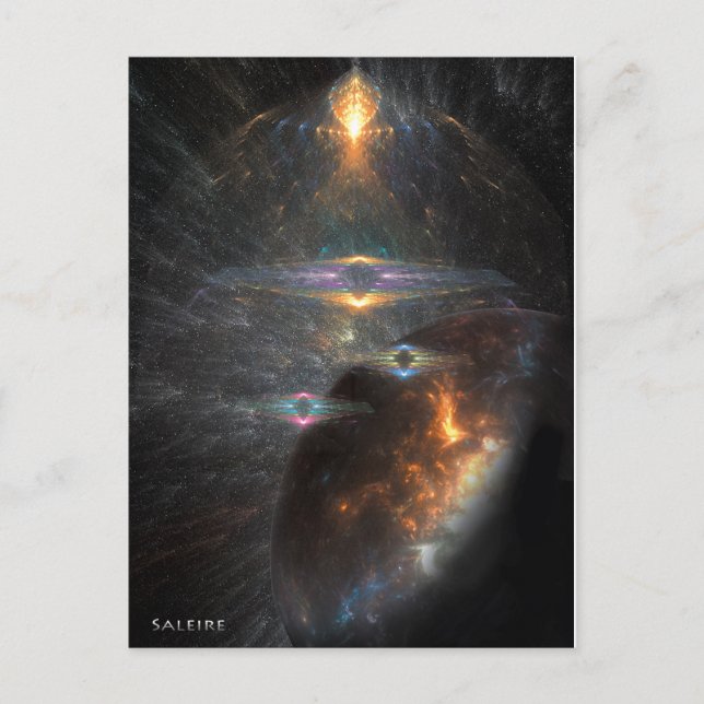 Postal Espacio (Anverso)