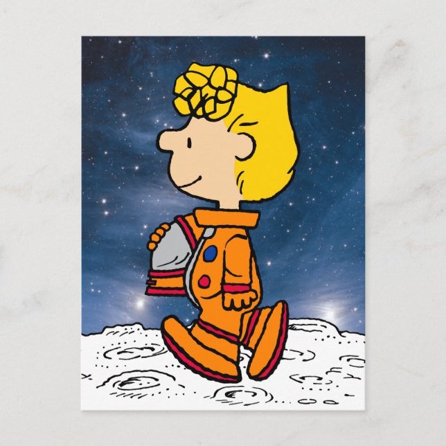 Postal ESPACIO | Astronauta de Sally Brown (Anverso)