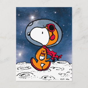 Postal ESPACIO   Astronauta Snoopy