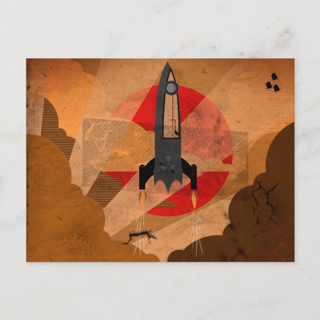 Postal Espacio de cosecha (Anverso)