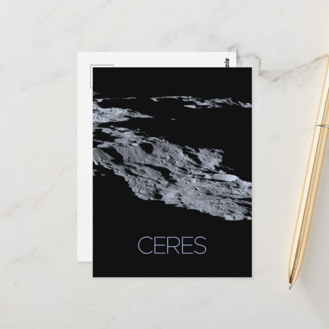 Postal Espacio exterior, sistema solar, esferas del plane (Anverso/Reverso In Situ)