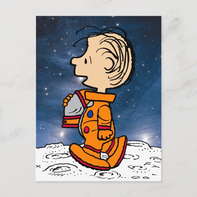 Postal ESPACIO | Linus (Anverso)