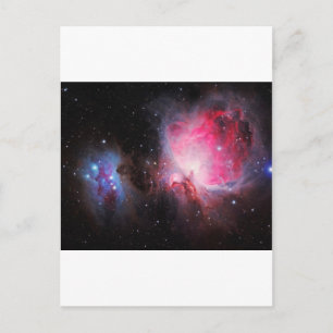 Postal Espacio M42 Gran Nebulosa Nebulosa Orion Ghost Neb