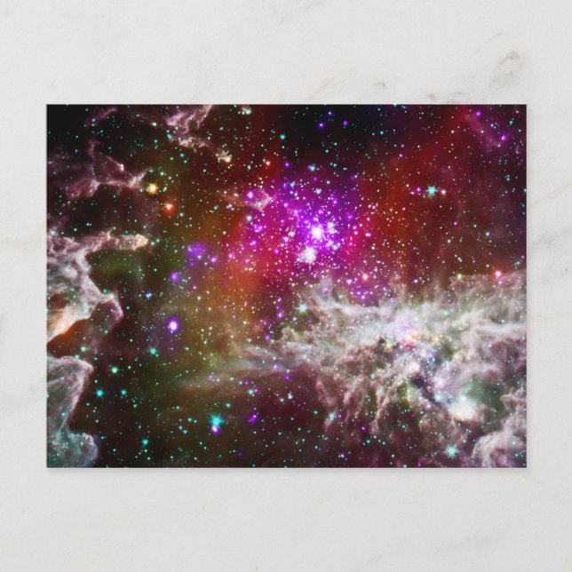 Postal Espacio - Pacman Nebula (Anverso)