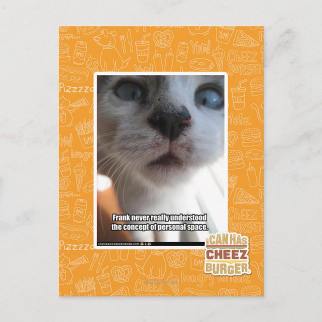 Postal Espacio personal (Anverso)