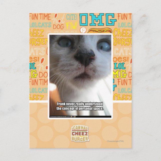 Postal Espacio personal (Anverso)