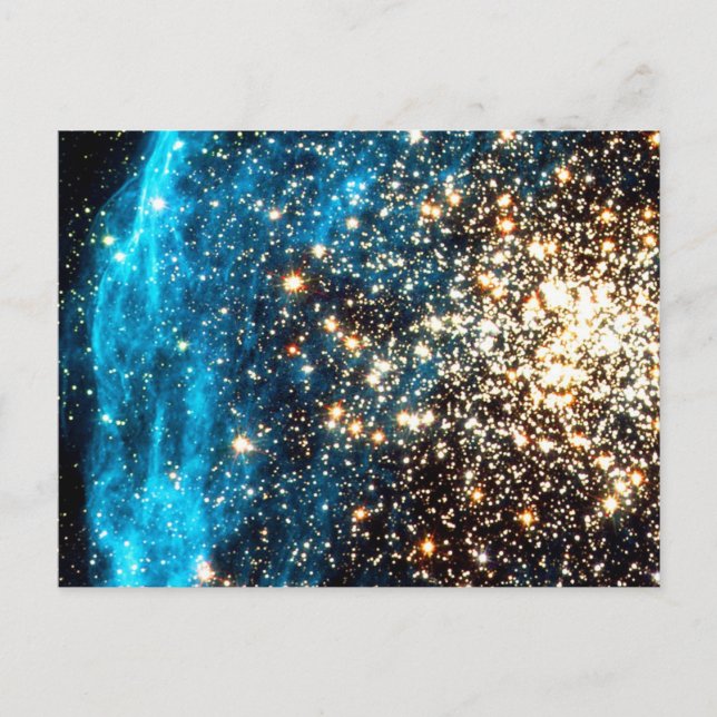 Postal Espacio profundo (Anverso)