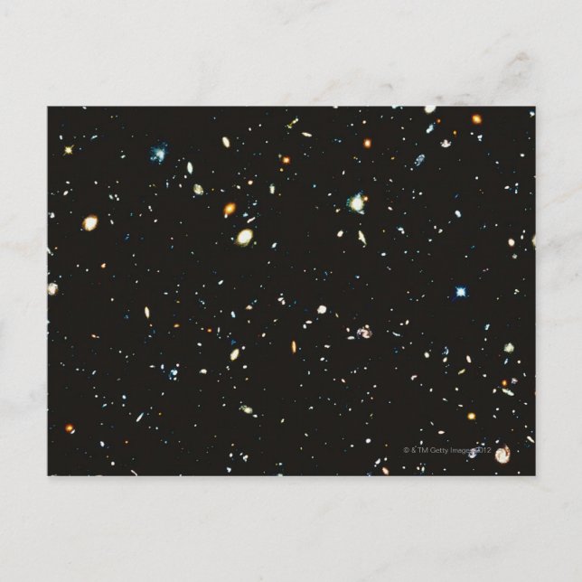 Postal Espacio profundo (Anverso)