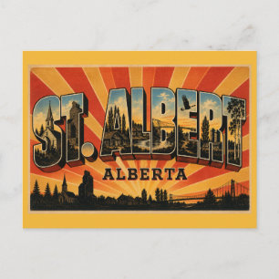 Postal Espacio verde histórico de St. Albert Alberta