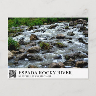 Postal Espada Río Rocky
