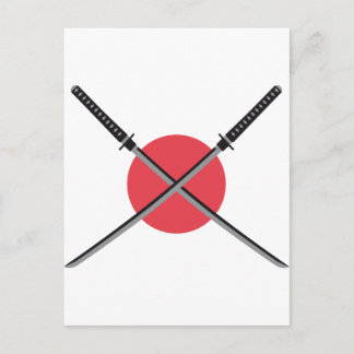 Postal espada samurai