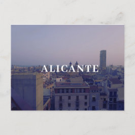 Postal España Alicante Postcard