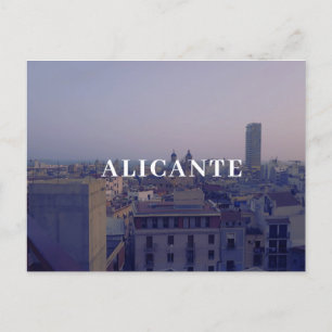 Postal España Alicante Postcard